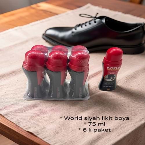 LAY- WORLD 75 ML SİYAH LİKİT