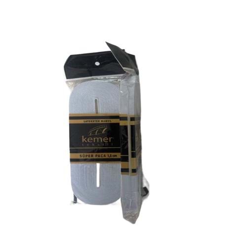 KEMER 1.5 CM BEYAZ PAÇA LASTİK