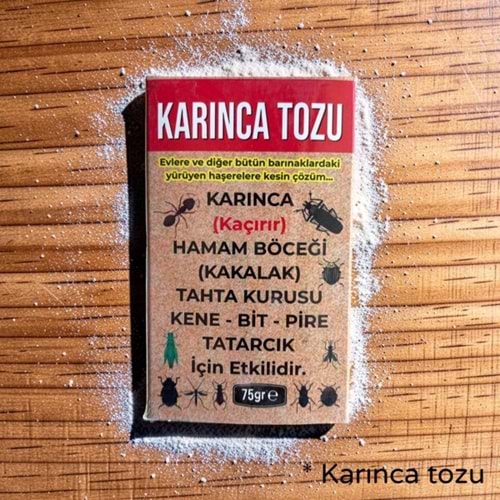 LHAŞ- KARINCA TOZU 75 GR