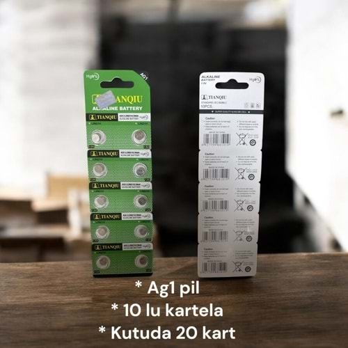TİANQIU AG1/LR621H/364A PARAPİL