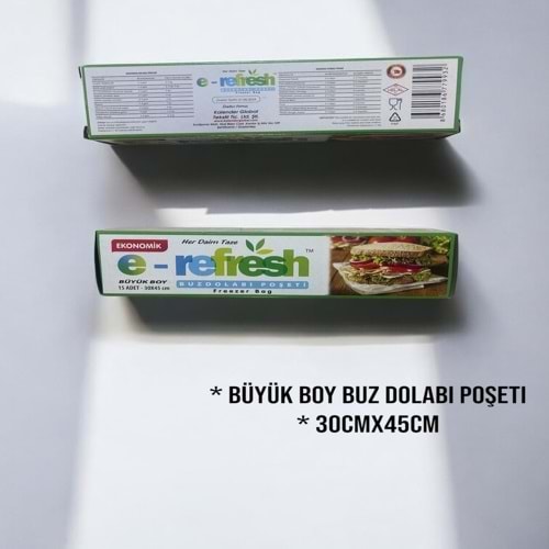 BÜYÜK BUZ DOLABI POŞETİ