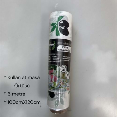 LKM- DELUX KULLAN AT MASAÖRTÜSÜ 6 METRE