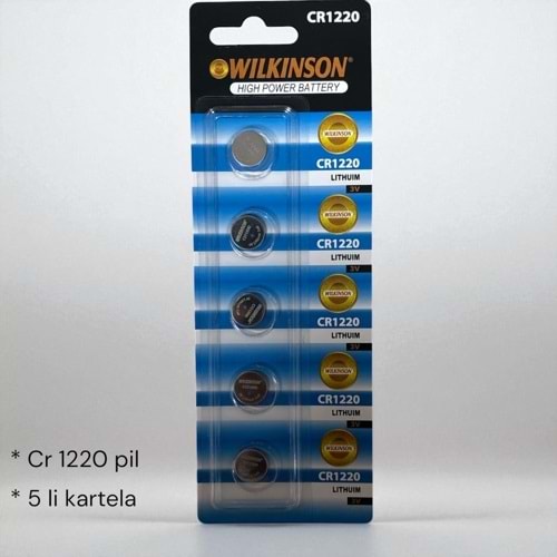 WİLKİNSON CR 1220 PİL