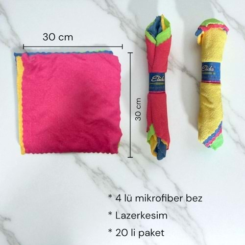 WİKRO MİKROFİBER DÜRÜM BEZ LAZER
