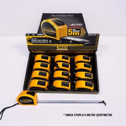 HTM- DMAX STOPLU 5 M ŞERİTMETRE