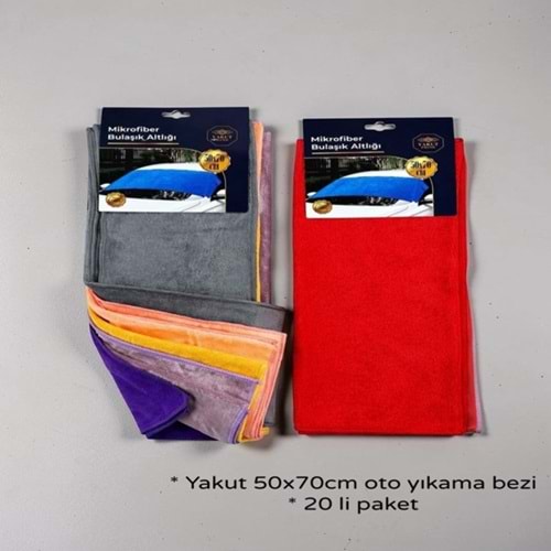 TMİK- YAKUT MİKROFİBER BEZ 50X70 CM