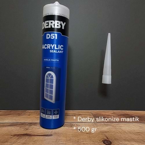 DERBY SİLİKON MASTİK 500GR