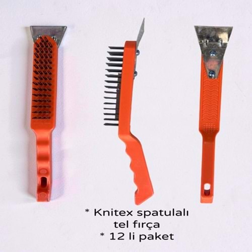 LMT- KNİTEX ÇELİK TEL FIRÇA VE KAZIYICI