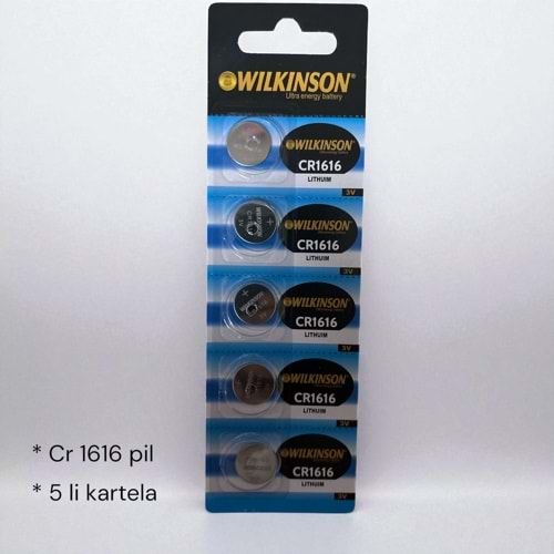 WİLKİNSON CR 1616 PİL