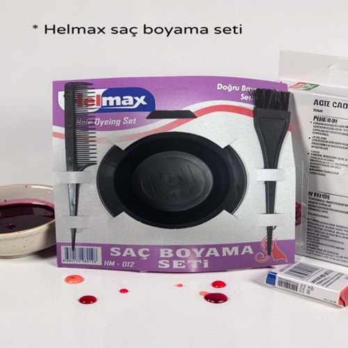 KBS- HELMAX SAÇ BOYAMA SETİ