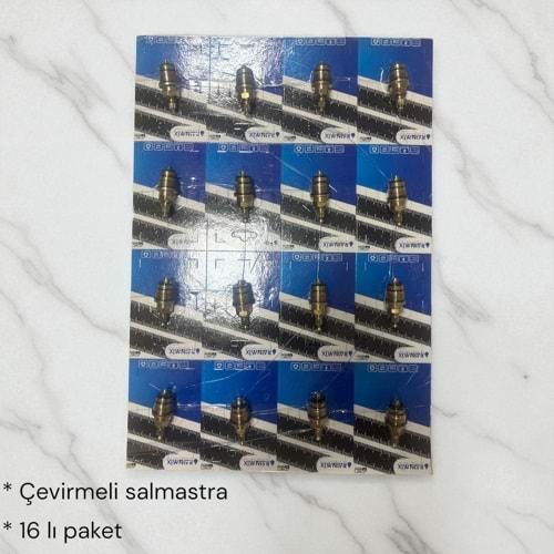 PRİNÇ ÇEVİRMELİ SALMASTRA