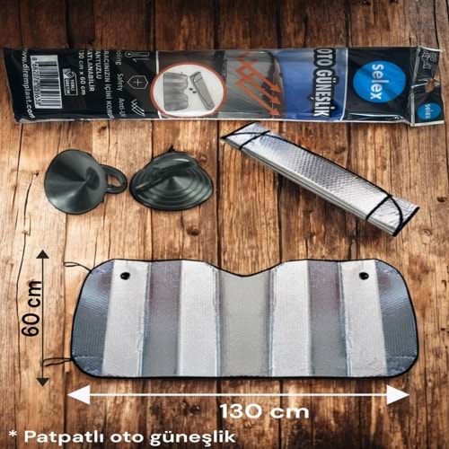 DELUX OTO GÜNEŞLİK KALIN