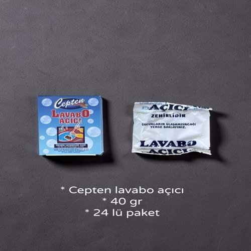TML-CEPTEN LAVABO AÇ