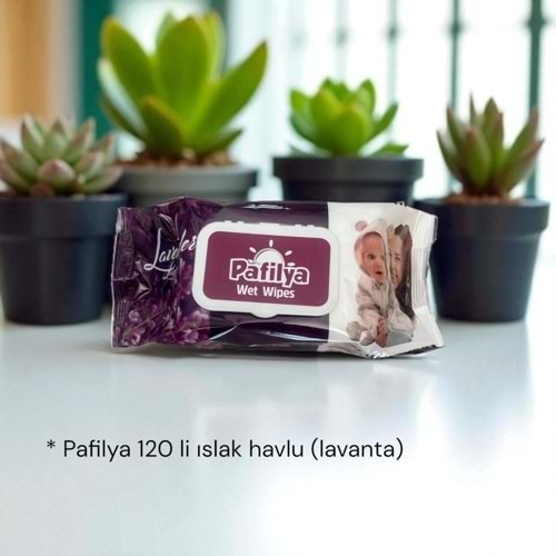 PAFİLYA 120 Lİ ISLAK HAVLU LAVANTA