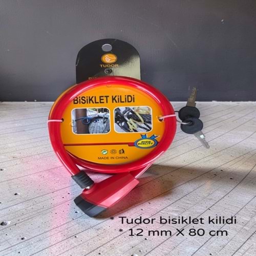 MK- TUDOR ORTA BİSİKLET KİLİDİ 80 CM* 12MM