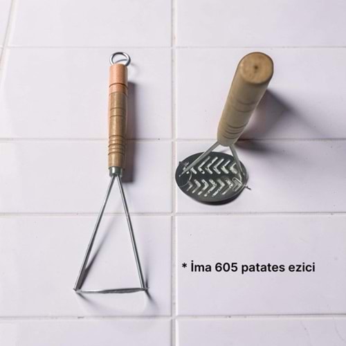 LME- İMA 605 TAHTA SAPLI PATATES EZİCİ