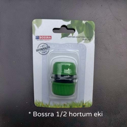 HBS - BOSSRA 1/2 HORTUM EKİ ADAPTÖRÜ
