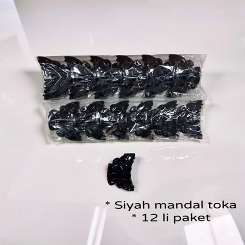 HTO- SİYAH MANDAL TOKA