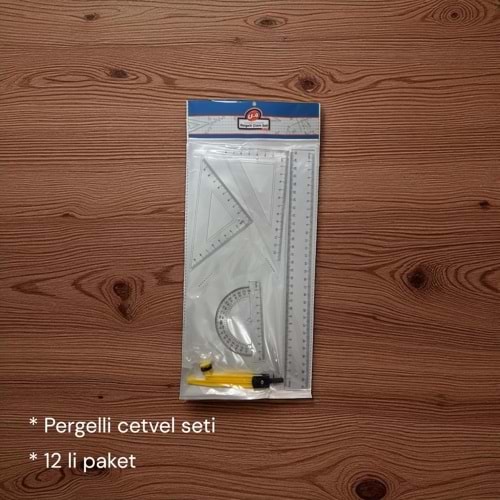 PERGELLİ CETVEL SETİ