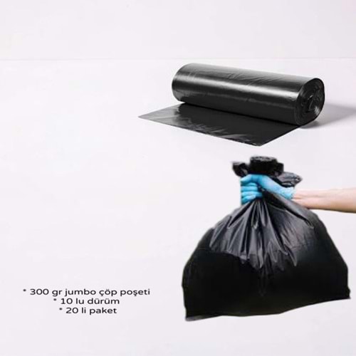 TÇ- 300 GR ÇÖP POŞETİ JUMBO