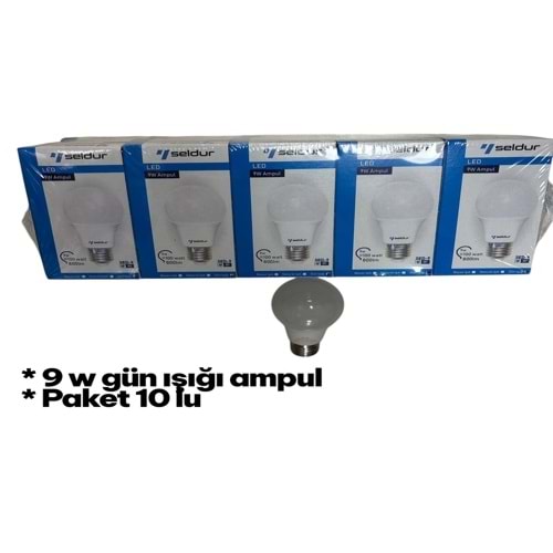 9 W TOURCH AMPUL GÜNIŞIĞI