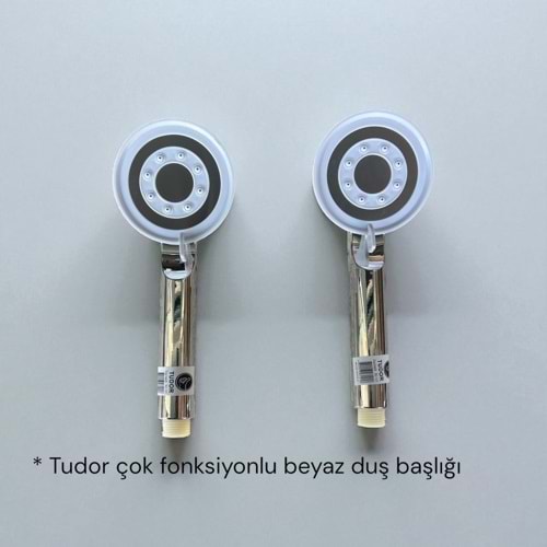 TUDOR ÇOK AMAÇLI BEYAZ DUŞ BAŞLIĞI
