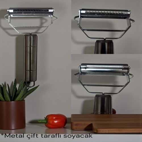 METAL ÇİFT TARAFLI SOYACAK