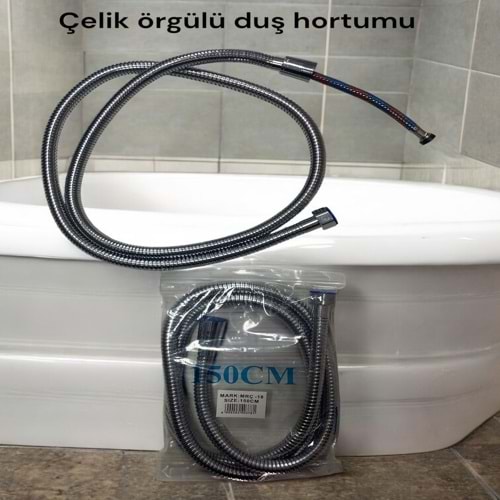 ÇELİK ÖRGÜLÜ DUŞ HORTUMU