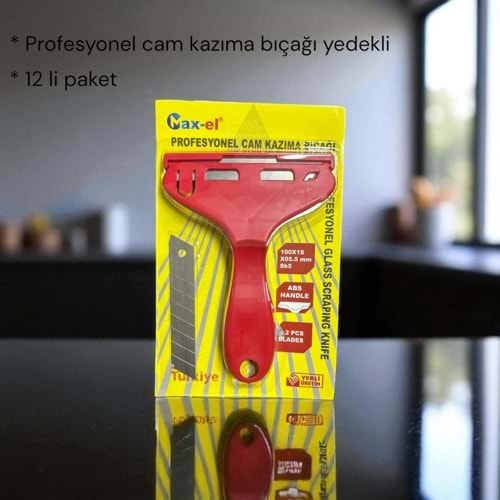 YEDEKLİ BÜYÜK CAM KAZMA