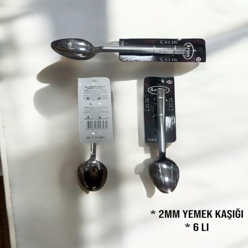 ÇUBUK YEMEK KAŞIK