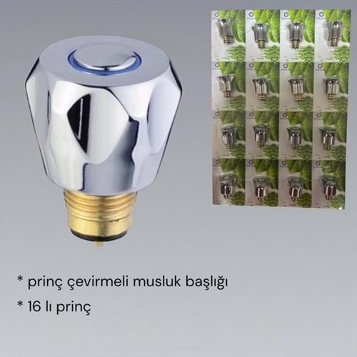 HS- PRİNÇ MUSLUK KAFASI ÇEVİRMELİ