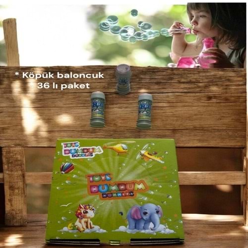 BUMBUM KÖPÜK BALON 36LI