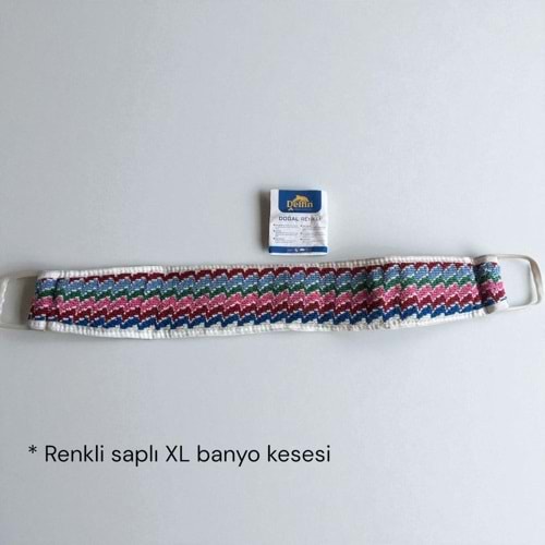 UZUN RENKLİ SAPLI KESE (XL)