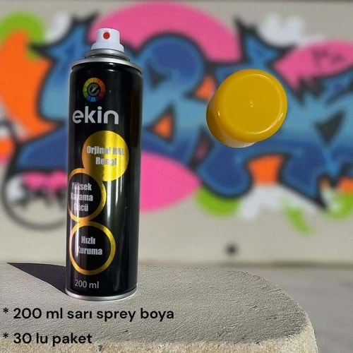 200 ML SPREY BOYA SARI