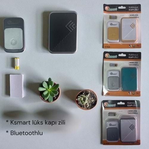 KSMART LÜKS BLUETOOTHLU KAPI ZİLİ