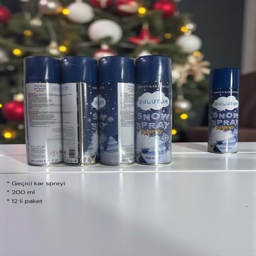 GEÇİCİ KAR SPREYİ