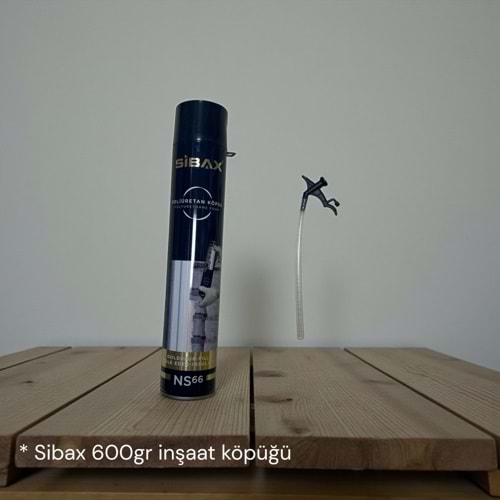 SİBAX 600 GR İNŞAAT KÖPÜĞÜ