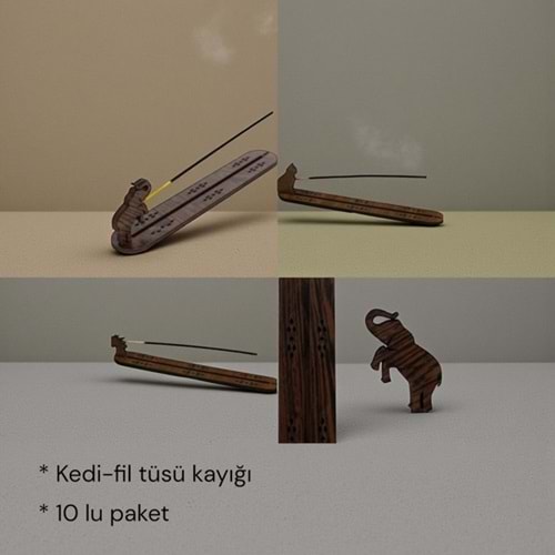 LTÜT- KEDİ-FİL TÜTSÜ KAYIĞI