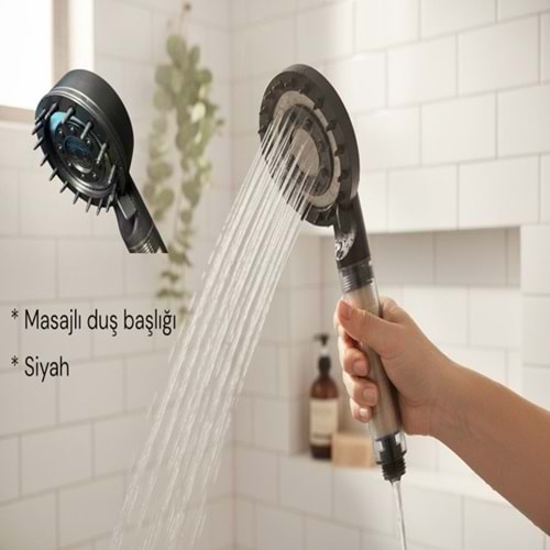 LDU- MASAJLI SİYAH DUŞ BAŞLIĞI