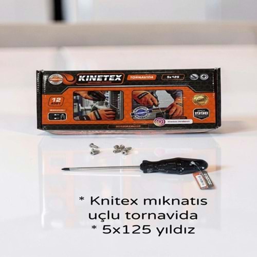 HTT- KNİTEX 5X125 (+) TORNAVİDA