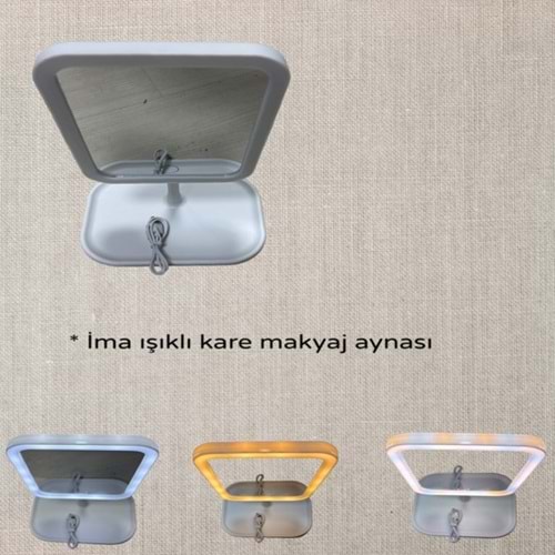 LAYN- İMA - 5912 MAKYAJ AYNASI IŞIKLI DİKDÖRTGEN