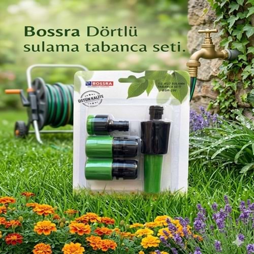 HBS - BOSSRA 4 LÜ SET SULAMA SETİ
