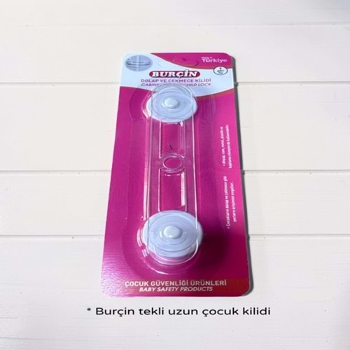 ZEÇ- BURÇİN TEKLİ ÇOCUK KİLİDİ