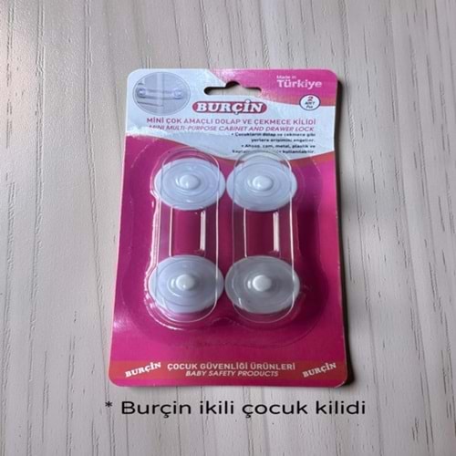 ZEÇ- BURÇİN İKİLİ ÇOCUK KİLİDİ
