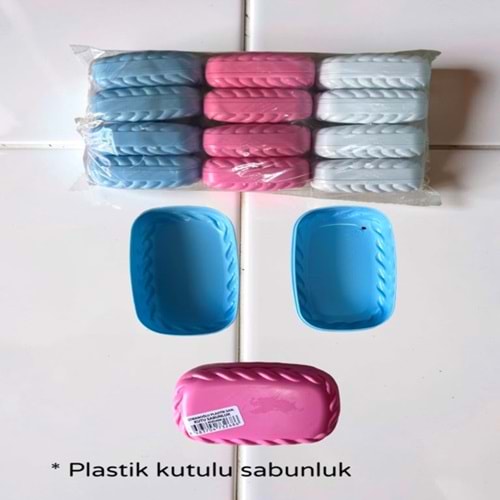 PBS- PLASTİK KUTULU SABUNLUK