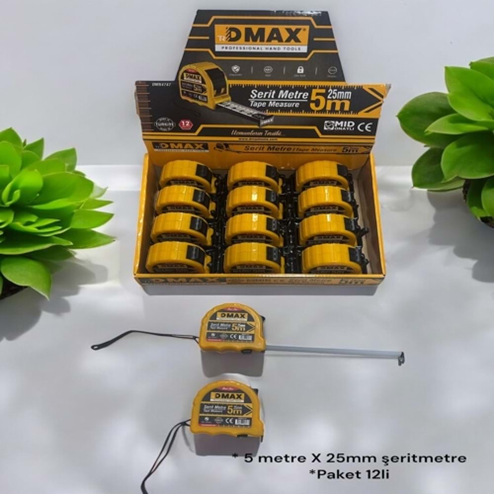 ÖZS 5 METRE 25MM