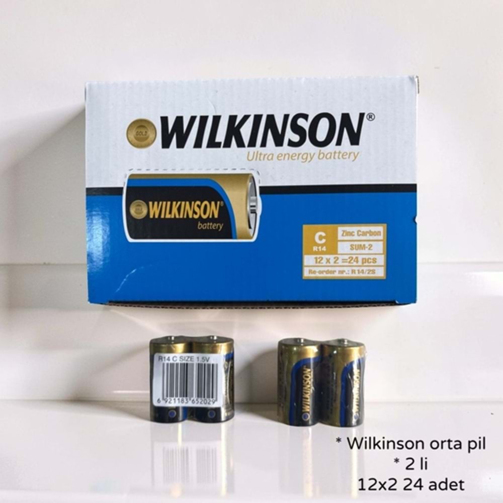 LP- WİLKİNSON ORTA PİL (24 ADET)
