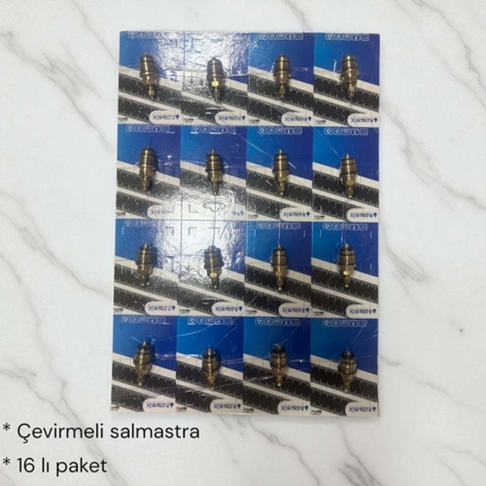 PRİNÇ ÇEVİRMELİ SALMASTRA