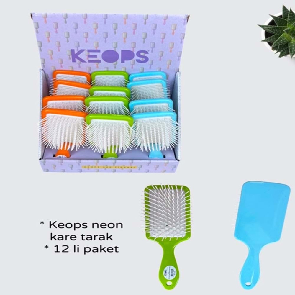 LTA- KEOPS NEON KARE SAÇ FIRÇASI