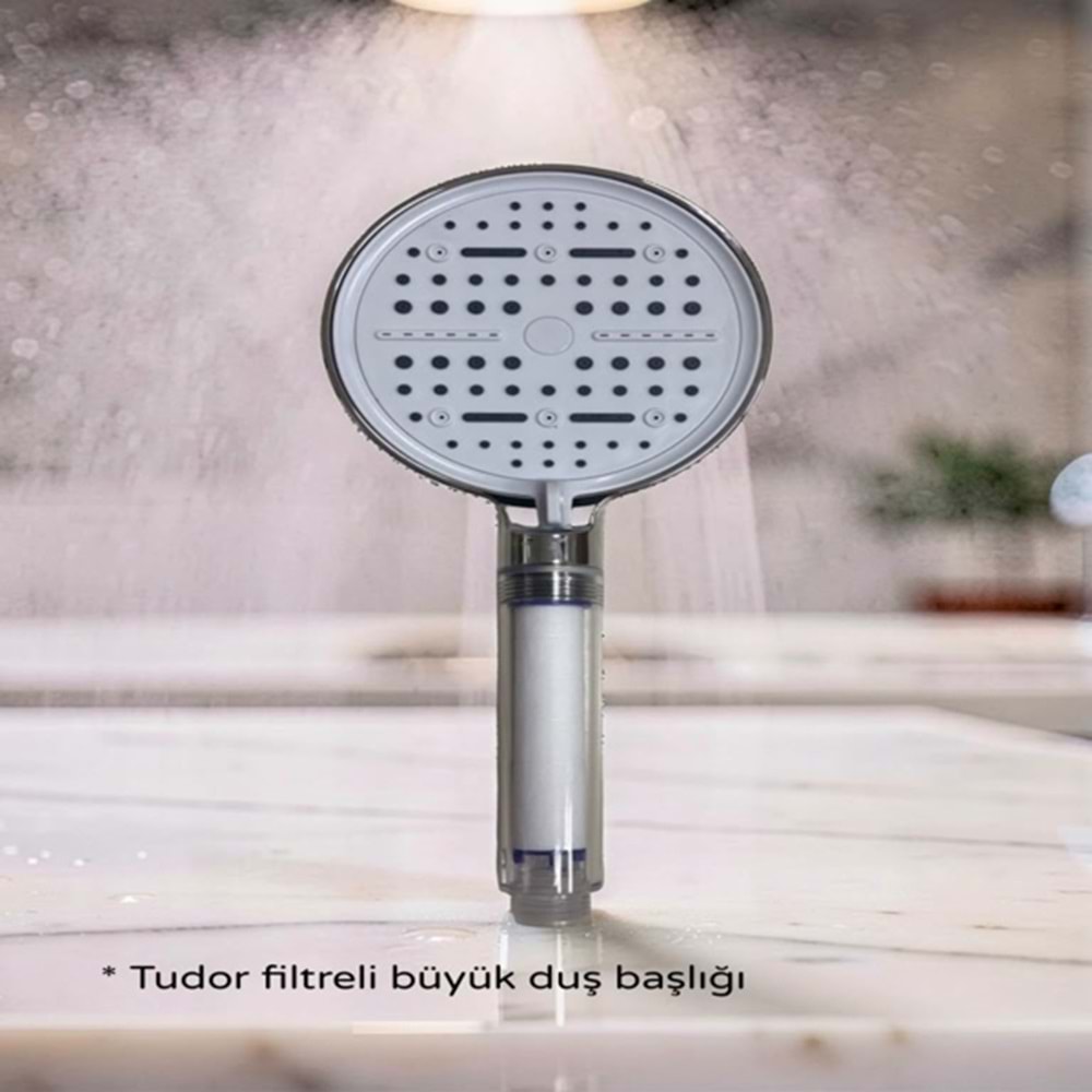 LDU- TUDOR FİLTRELİ BÜYÜK DUŞ BAŞLIĞI